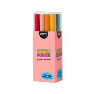 Brush Power Acrylic Markers Set of 12