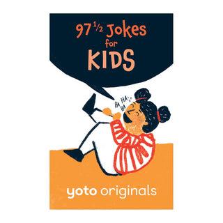 Screen-free audio card for kids with stories and sound effects, Yoto 97 1/2 Jokes for Kids for Yoto Player and Yoto Mini, quiet time and travel listening, ages 3 plus