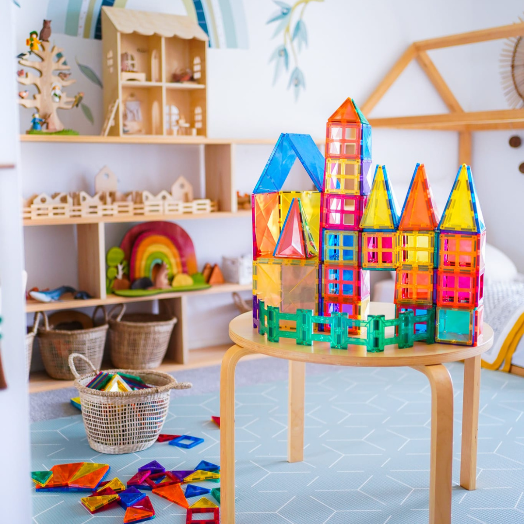 Connetix Magnetic Tiles Rainbow Creative Pack - 102 Pieces