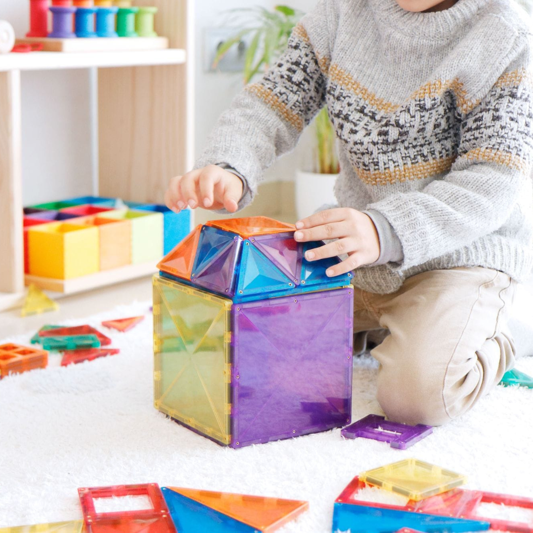 Connetix Magnetic Tiles Rainbow Creative Pack - 102 Pieces