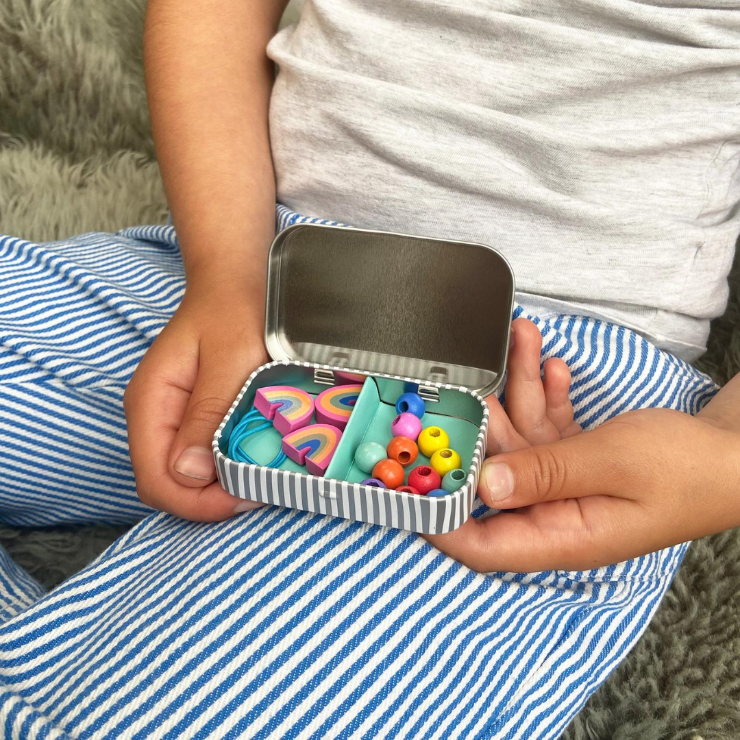 Kids Rainbow Bracelet Craft Kit