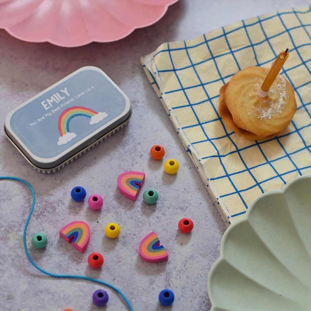 Kids Rainbow Bracelet Craft Kit