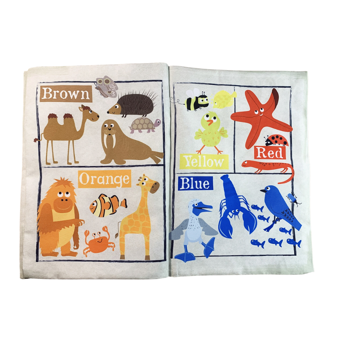 Crinkly Newspaper Colourful Creatures