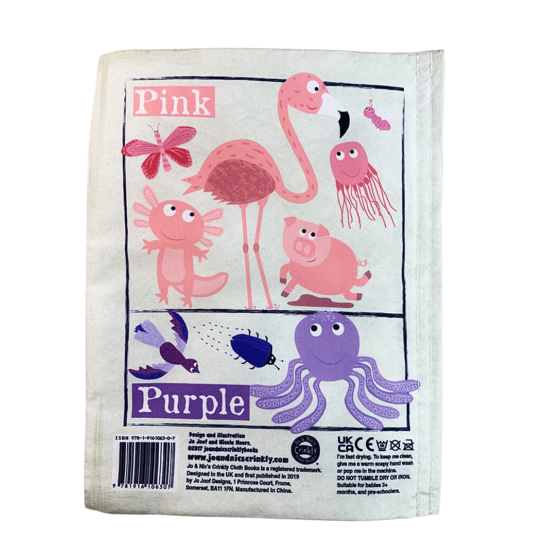 Crinkly Newspaper Colourful Creatures