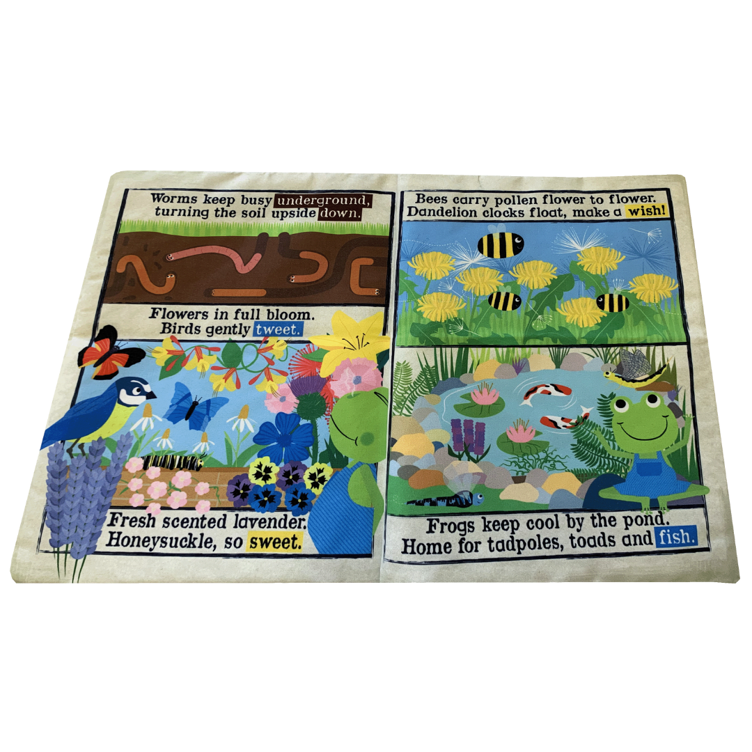 Crinkly Newspaper All About Gardens