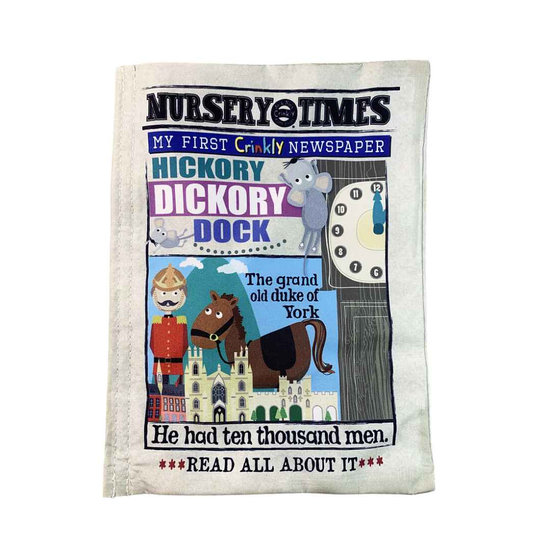 Crinkly Newspaper Nursery Rhymes