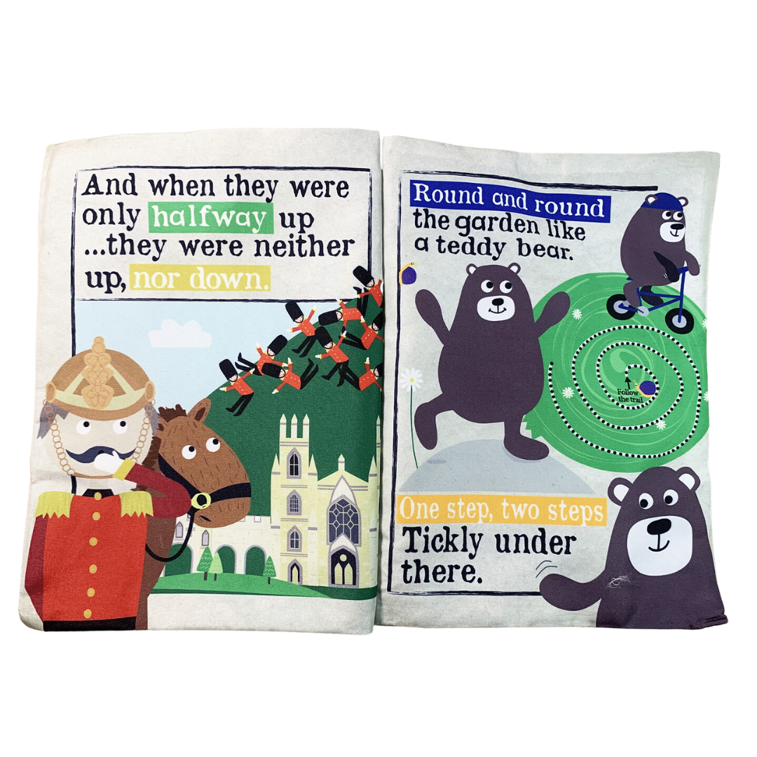 Crinkly Newspaper Nursery Rhymes
