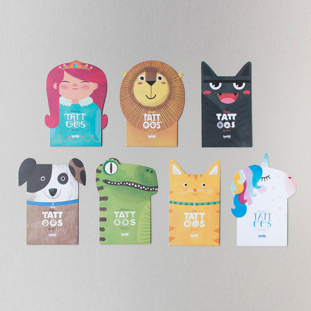 Cat Temporary Tattoos for Kids