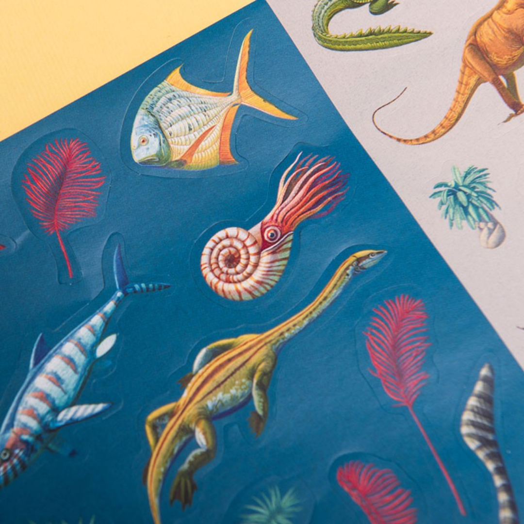 Dinos Stickers | 100 Reusable Stickers