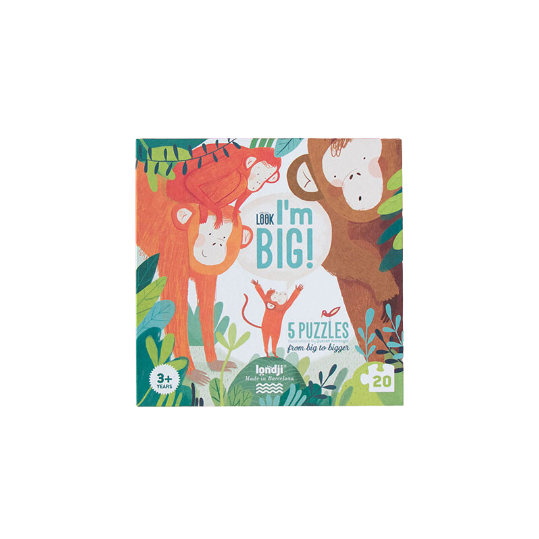 Look I'm BIG 5 Reversible Puzzles