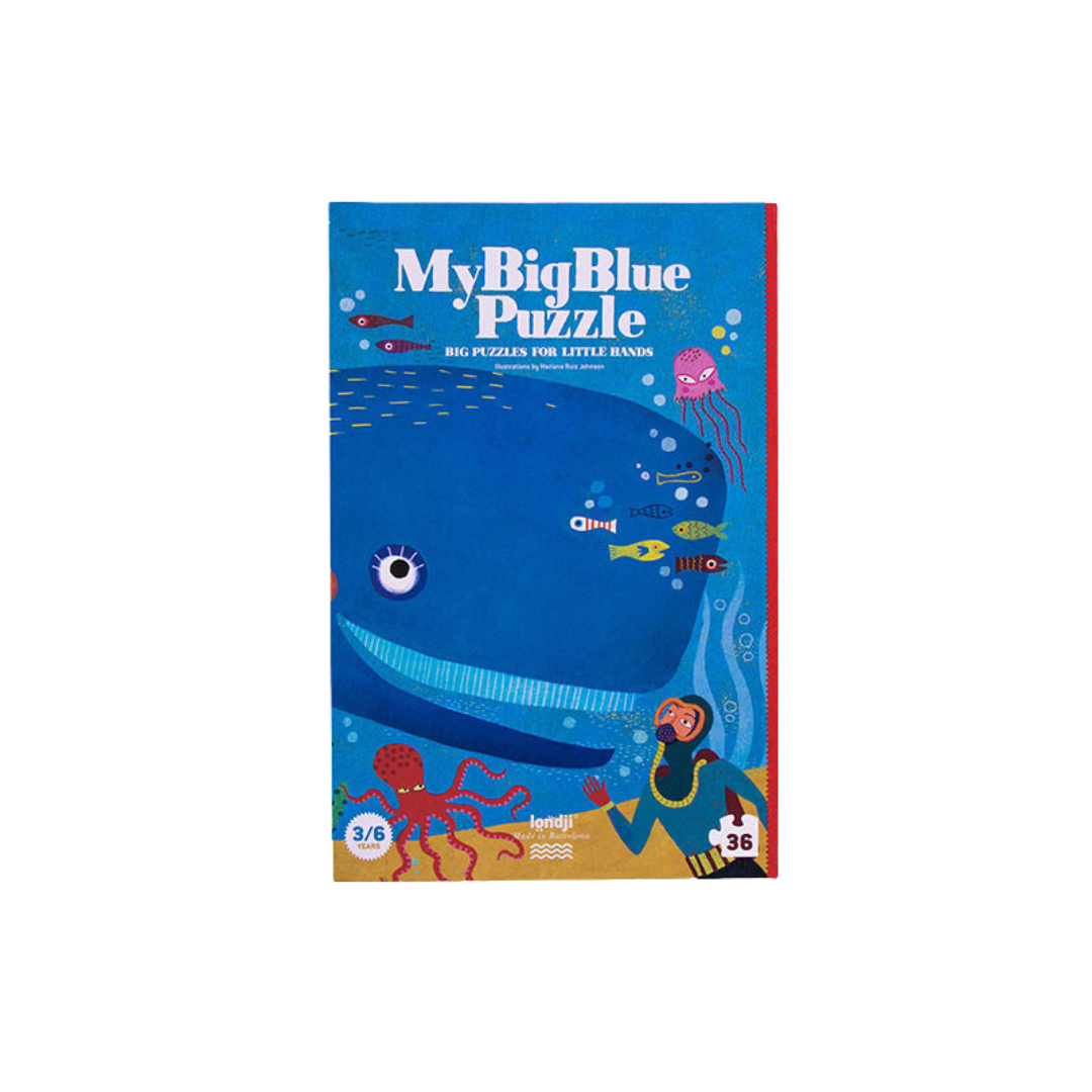 My Big Blue Puzzle - 36 Pieces