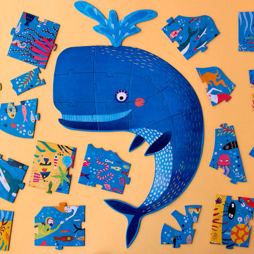 My Big Blue Puzzle - 36 Pieces