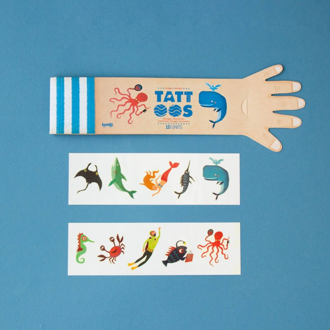 Ocean Tattoos for Kids