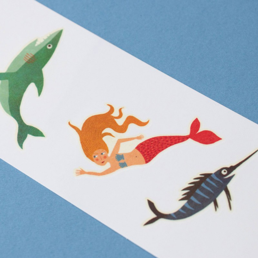 Ocean Tattoos for Kids