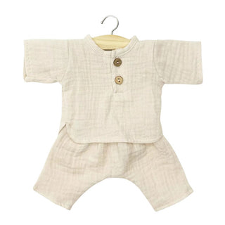 Andrea Cotton Gauze Baby Doll Outfit