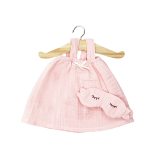 Mila Doll Nightdress and Sleep Mask Strawberry