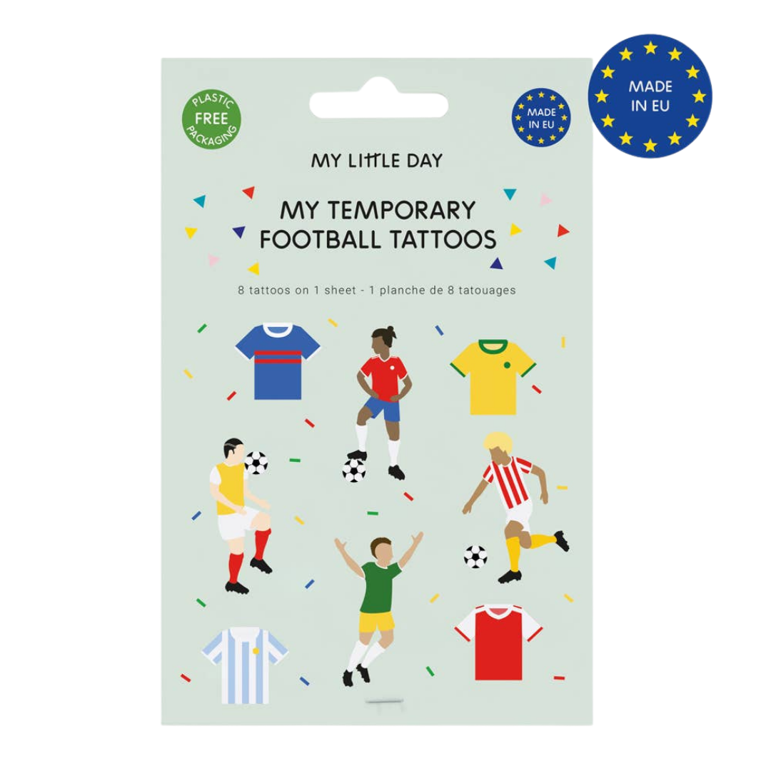 Football Temporary Tattoos for Kids
