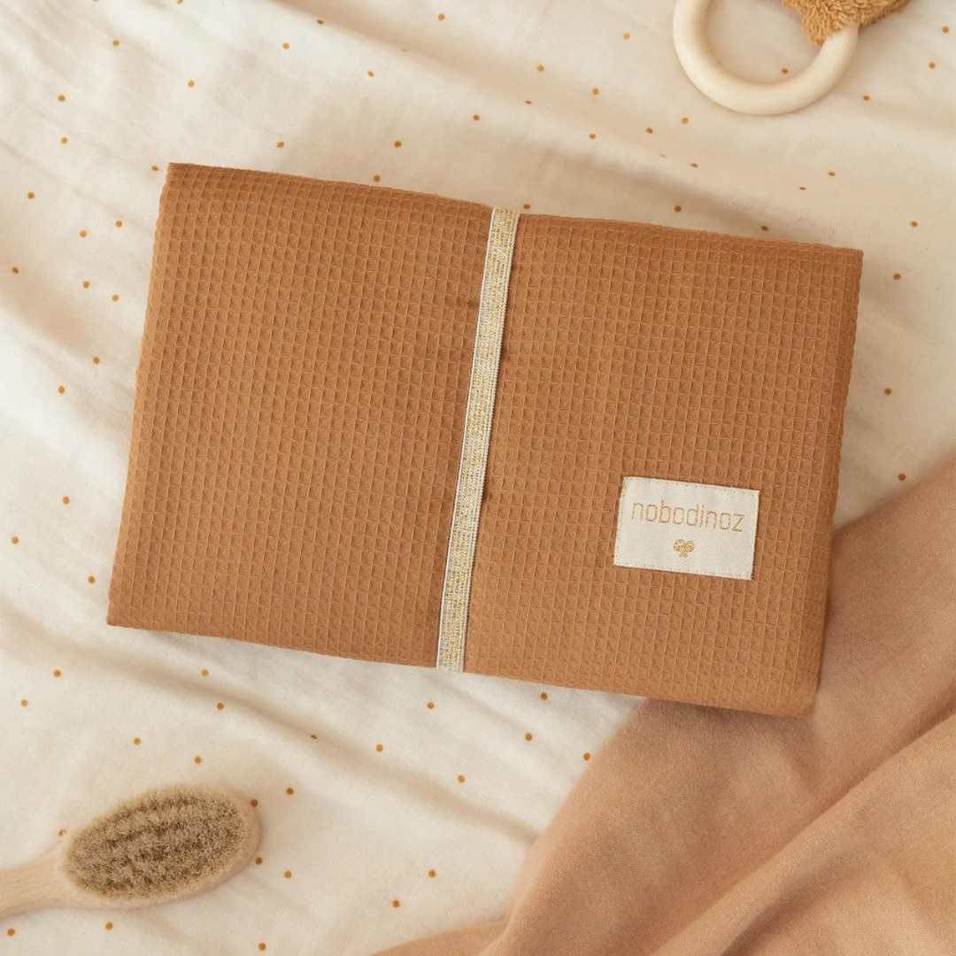 Mozart Baby Waterproof Changing Mat Caramel
