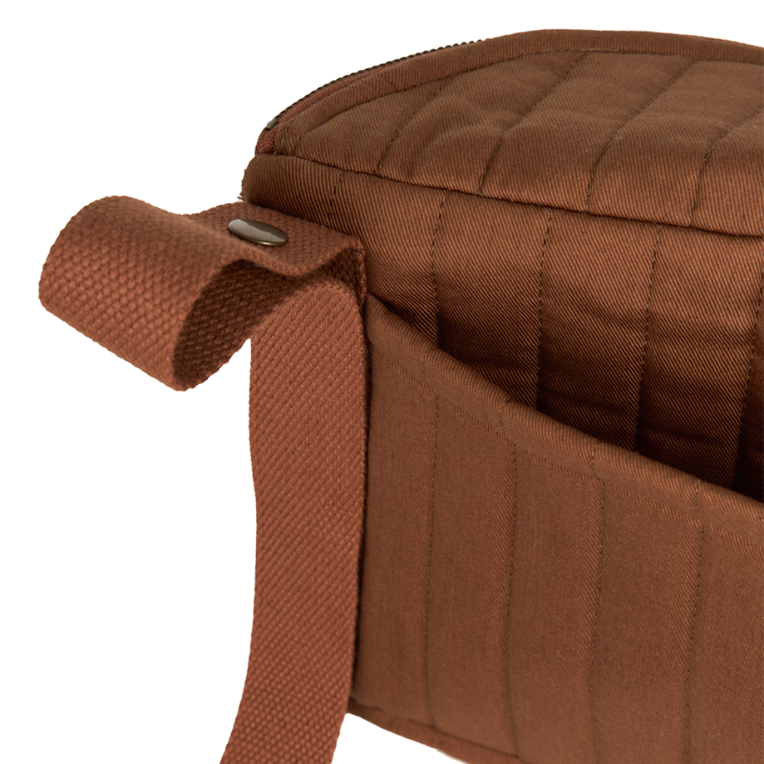 Hyde Park 2 in 1 Stroller Organiser Brick Brown