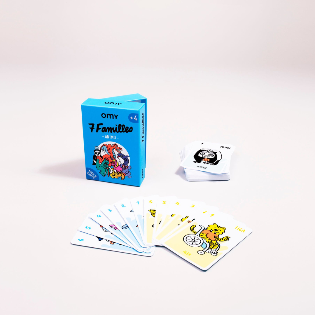 Happy Families Card Game for Kids