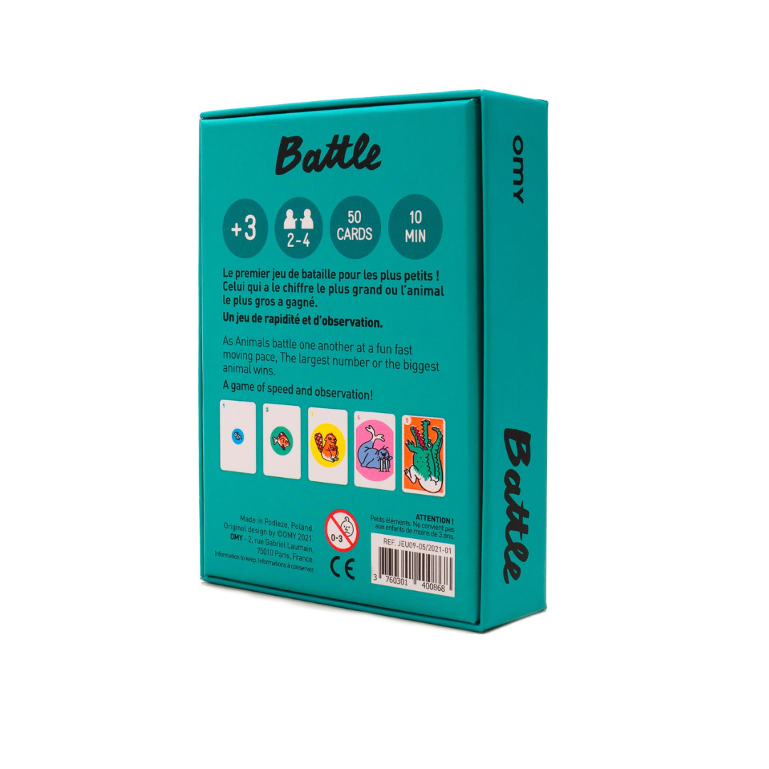 Battle Card Game for Kids