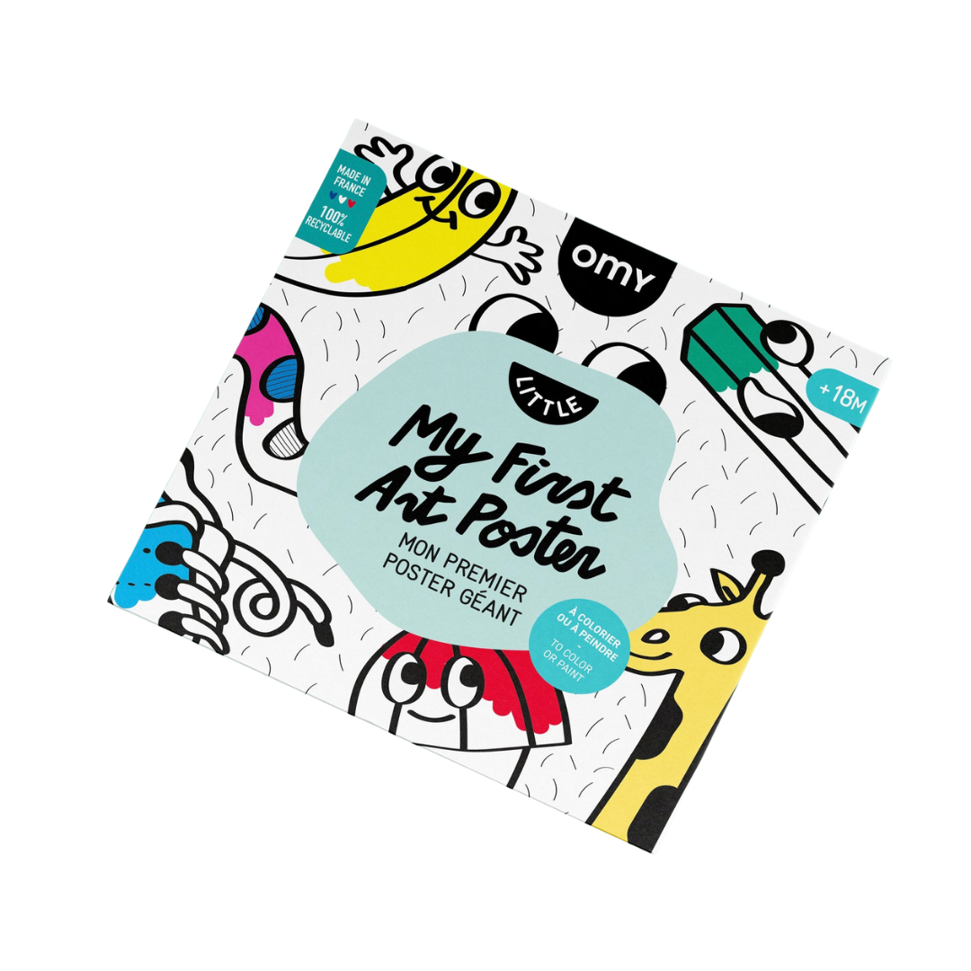 My First Art Poster | Colouring for 18 months+