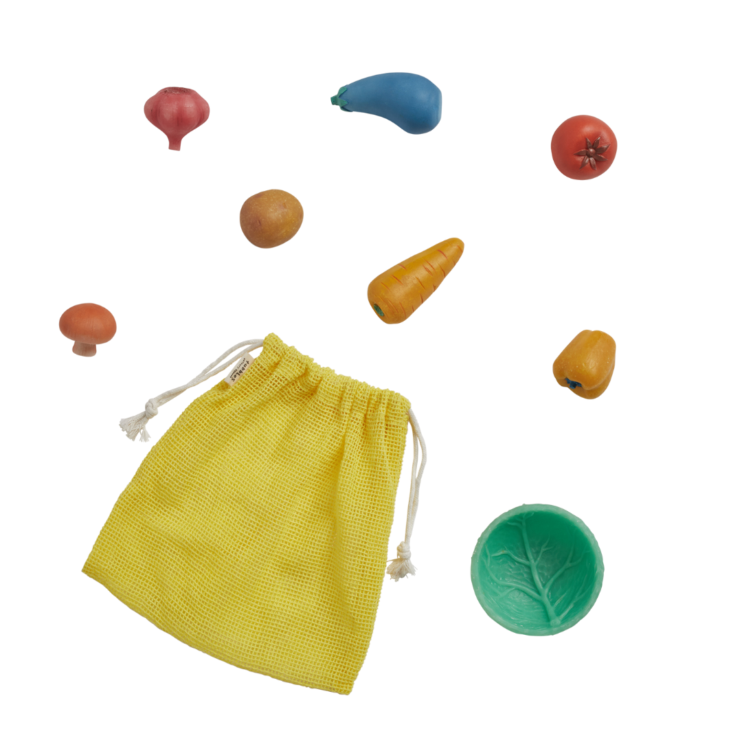 Tubbles Sensory Stones Vibrant Veggies