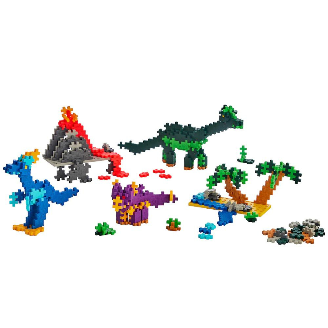 Plus-Plus Learn to Build Dinosaurs