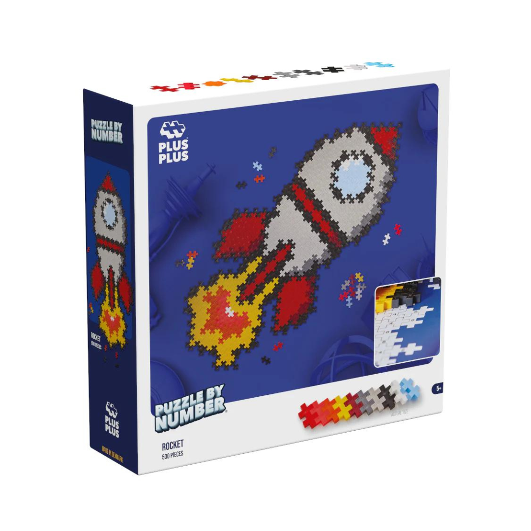 Rocket Puzzle By Number by Plus-Plus