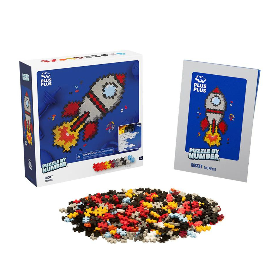 Rocket Puzzle By Number by Plus-Plus