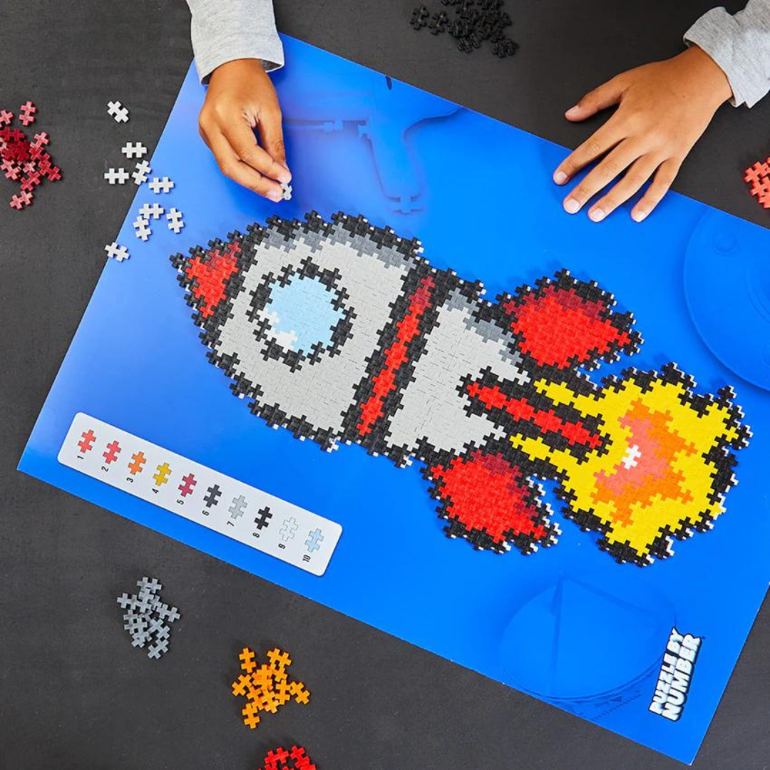 Rocket Puzzle By Number by Plus-Plus