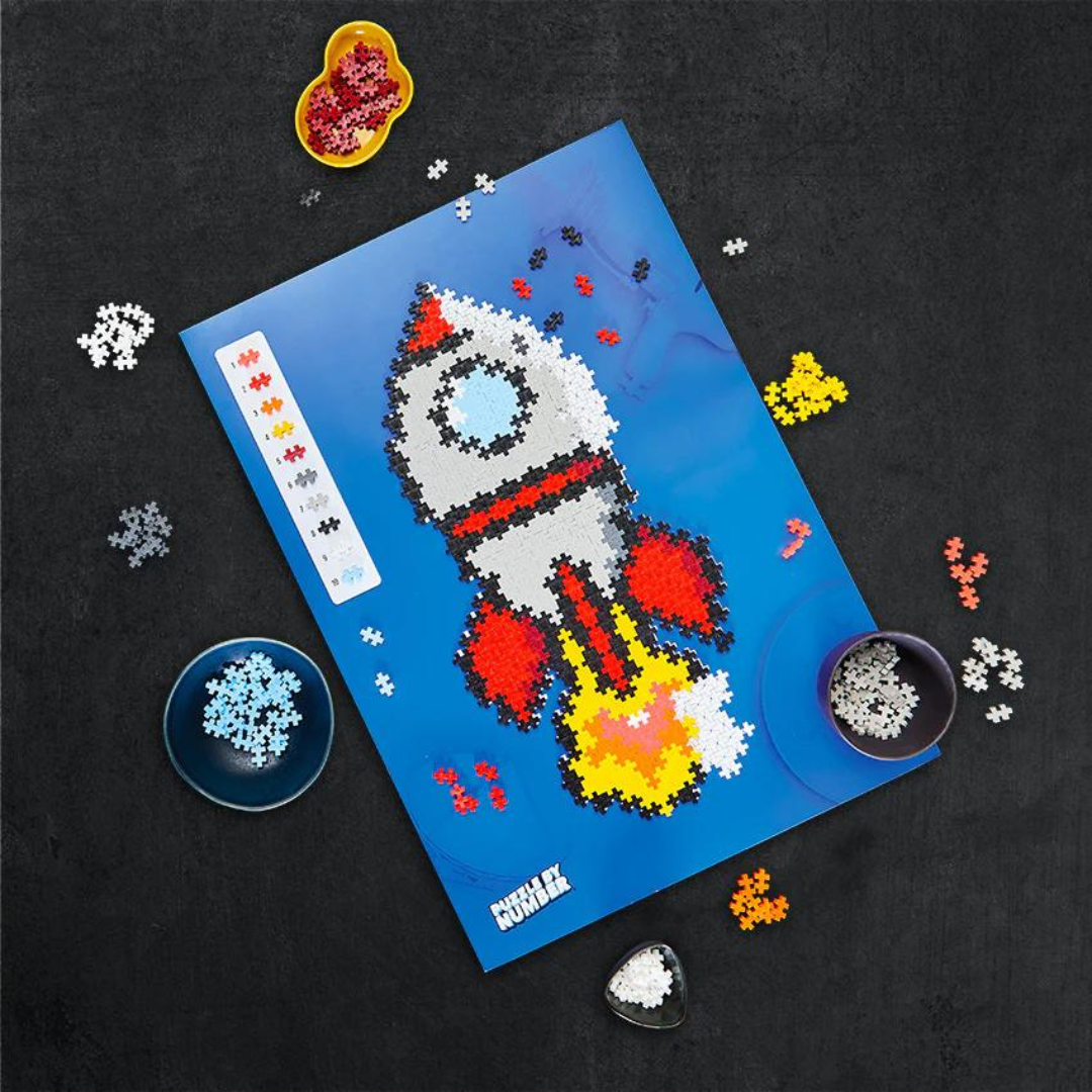 Rocket Puzzle By Number by Plus-Plus
