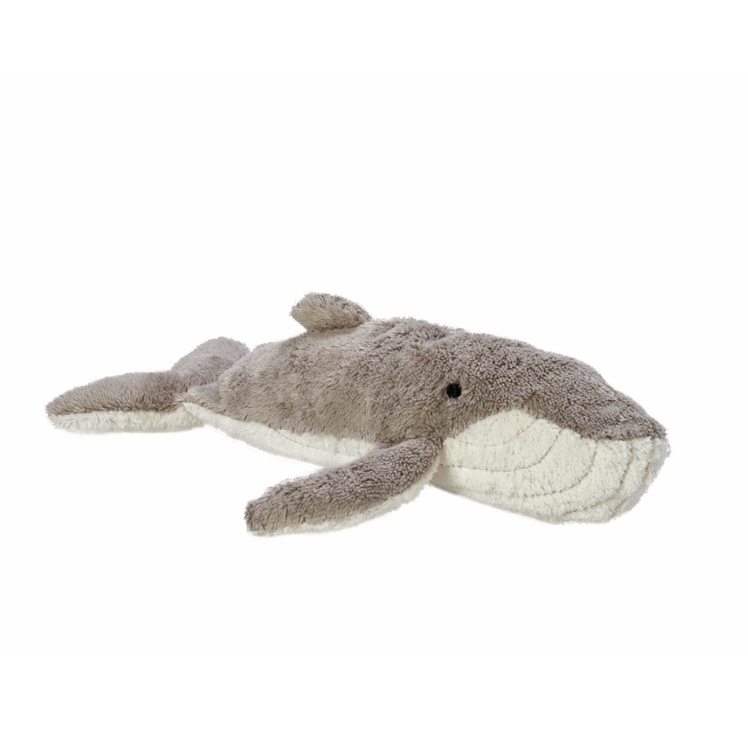 Small Cuddly Whale: Eco-Friendly Soft Toy and Heating Pillow