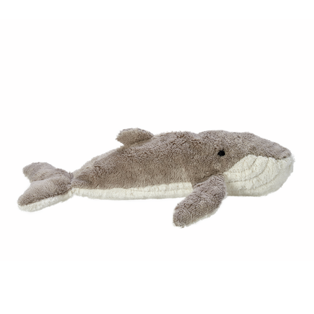Small Cuddly Whale: Eco-Friendly Soft Toy and Heating Pillow