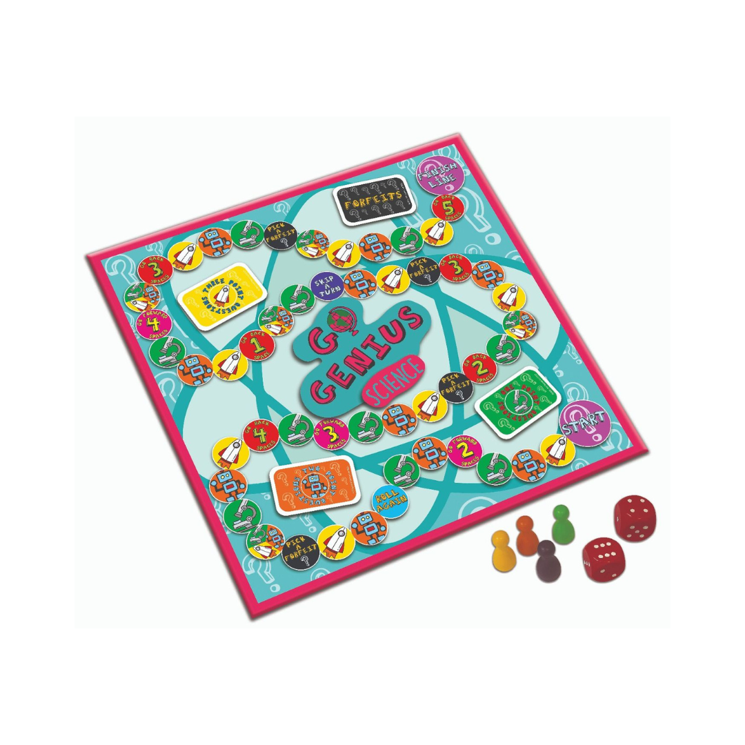 Go Genius Science Educational Board Game