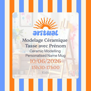 Ceramic Modelling Name Mug - June 10th 2026