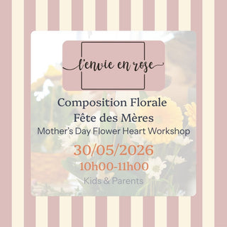 Mother’s Day Flower Heart Workshop - May 30th 2026