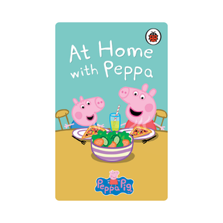 À la maison avec Peppa Pig Carte audio Yoto pour enfants âgés de 2 à 5 ans, avec 10 histoires et 78 minutes d'écoute sans écran.
