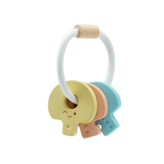 Baby Key Rattle Pastel
