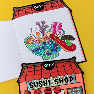 Coloring Boutique Sushi Shop