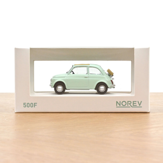 Fiat 500 F 1965 Bleu Pastel Jet-car 1:43