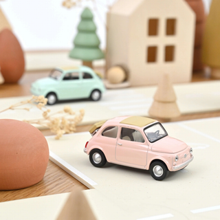 Fiat 500 F 1965 Pastel Pink Jet-car 1:43