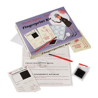 Secret agent play set for kids, Rex London Fingerprint Detective Set, detective missions and imaginative sleuthing, ages 6 plus