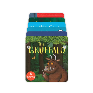 The Gruffalo and Friends collection of 6 Yoto audio cards by Julia Donaldson for children aged 3 to 6