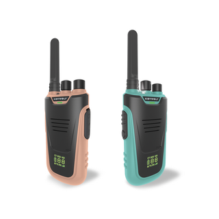 Kidytalk Long Range Walkie Talkies Cyan Nude