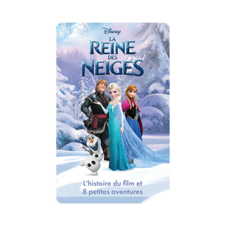 La Reine des Neiges Disney Frozen French Yoto audio card with film story and 8 mini adventures for ages 4 to 7