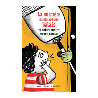 Screen-free French-language audio card for kids with stories and sound effects, Yoto La sorcière du placard à balais et autres contes for Yoto Player and Yoto Mini, ages 3 plus