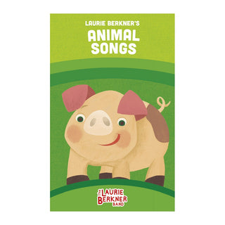 Screen-free audio card for kids with stories and sound effects, Yoto Laurie Berkner's Animal Songs for Yoto Player and Yoto Mini, quiet time and travel listening, ages 3 plus