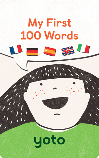 Ma première carte Yoto 100 mots (EN)