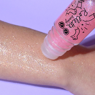 Body Rollette Glitter Body Gel Cherry